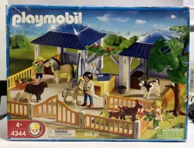 Playmobil 008789043443 Animal Vet Clinic 4344 With Box Instructions And Figures