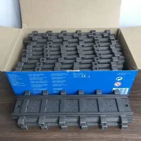 Playmobil 008789043849 Rc Train Track 4384 G Scale 12 Straight Piece With Clips