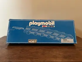 Playmobil 008789043870 4387 - Rc Train City Action Curved Track 2 Pcs New In Sealed Box
