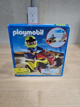 Playmobil 008789044259 Quad Bike Atv And Rider Figure Set 4425 Sealed Action Toy New