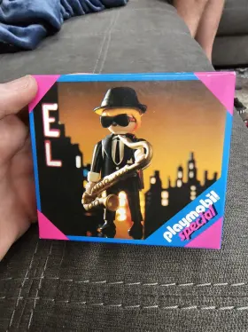 Playmobil 008789045089 Vintage 1994 Special 4508 Blues Musician New Old Stock Nos See Pic Fp1