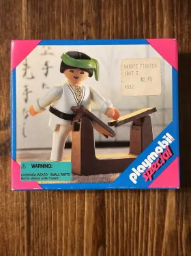 Playmobil 008789045324 4532 Karate Fighter Year 1996 New In Box Sealed