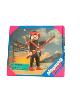 Playmobil 008789045546 New Vintage Special 4554 Samurai Ninja 1998 Sealed In Box