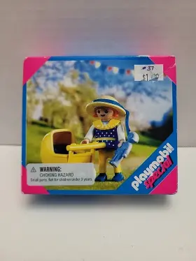 Playmobil 008789045843 Retired Set #4584 Victorian Girl With Carriage And Doll Complete In Box