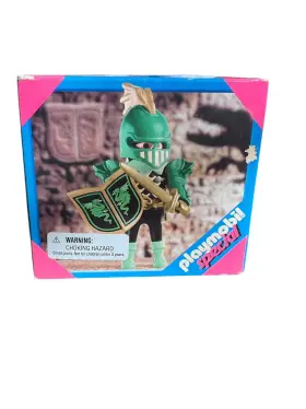 Playmobil 008789045867 Green Dragon Slayer Knight Action Figure Sealed 4586