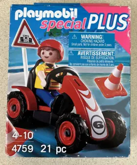 Playmobil 008789047595 Special No. 4759 Child With Kart New Mint