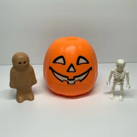 Playmobil 008789047731 4773 Halloween Jack O Lantern Pumpkin W Egyptian Mummy Skeleton Geobra