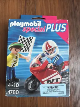 Playmobil 008789047809 Special Plus Motorcycle 4780 - New