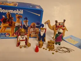 4886 Playmobil 008789048202 Three Wise Kings Christmas Nativity Camel Retired Complete In Box