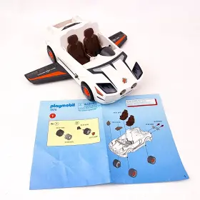Playmobil 008789048769 4876 Secret Agent Super Racer Top Agents Wing Race Spy Car Incomplete