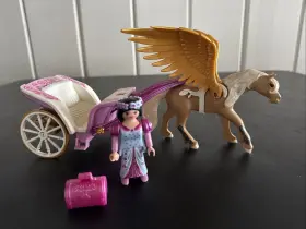 Playmobil 008789051431 5143 Princess Pegasus Carriage -used
