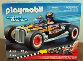 Playmobil 008789051721 5172 Sports And Action Heat Racer Hot Rod Car New Ll