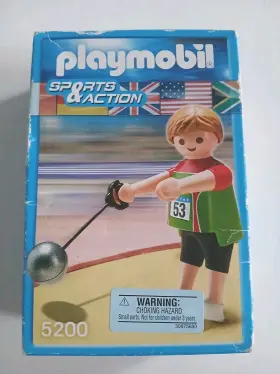 Playmobil 008789052001 Sports And Action Olympic Hammer Thrower Figure 5200