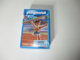Playmobil 008789052018 5201 Olympics Sports And Action Javelin Thrower 2011 New Sealed Box