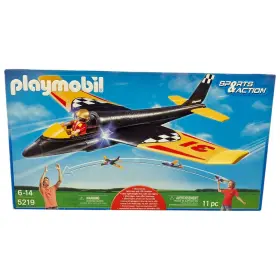 Playmobil 008789052193 5219 Set Glider Jet Plane Foam Sports And Action 11 Pc Sealed