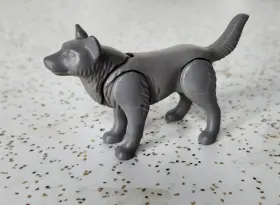 Playmobil 008789052476 5247 Native American Wolf Wild Animal Mini Figure From Rare Camp Set