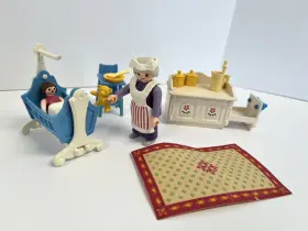 Playmobil 008789053138 #5313 Victorian Nursery Collectors Box - Used Incomplete