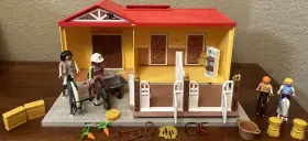 Playmobil 008789053480 2011 Country Horse Stable 5348 Take Along Farm Barn