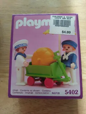 Playmobil 008789054029 Pumpkin Wagon Set New In Box 1990 5402 Vintage Very Rare