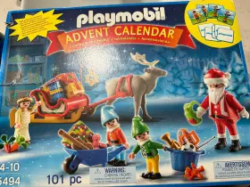 Playmobil 008789054944 Sealed 5494 Advent Calendar Santa Reindeer Angel Christmas 101 Pieces