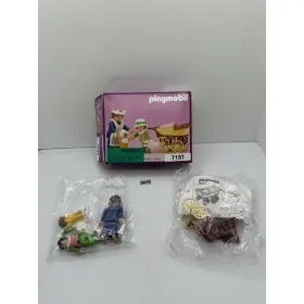 7157 Playmobil 008789055026 Vtg Rare Toys Maid / Stroller 5502 New - Open Box