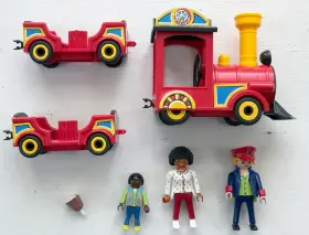 Playmobil 008789055491 5549 Childrens Train - Summer Fun Amusement Park Complete 2014