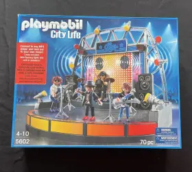 Playmobil 008789056023 5602 City Life Rock Stage New In Box Pop Stars