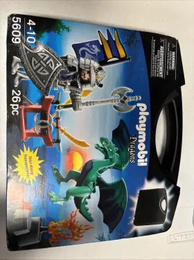 Playmobil 008789056092 5609 Dragons 26pc Set Us Seller Knight Dragon Swords Take Along