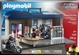 Playmobil 008789056894 Take Along Police Station - 5689 Please Read Description