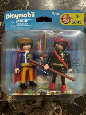 Playmobil 008789058492 5849 Mandarin Prince And Ninja Warrior Toy Figure Set Duo Play Pack New