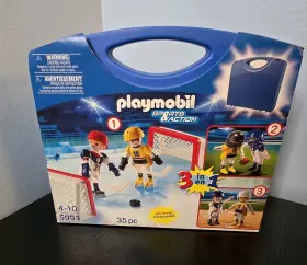 Playmobil 008789059932 5993 Take Along Sports 3-in-1 Baseball Football And Hockey New Sealed