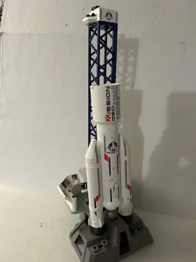 Playmobil 008789061959 Space Rocket With Launch Site 6195 Not Complete- Comes As Pictured
