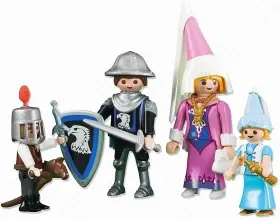 Playmobil 008789063243 6324 Medieval Knights Family Falcon Maiden Princess Kids New In Bag