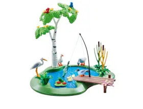Playmobil 008789065742 6574 Fishing Pond New Nrfp