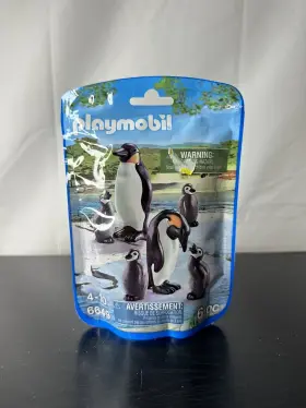 Playmobil 008789066497 City Life Zoo Animals Penguin Family Pack 6pc 6649