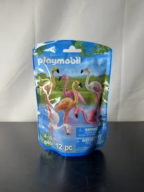 Playmobil 008789066510 City Life Zoo Animals Flock Of Flamingos 6651