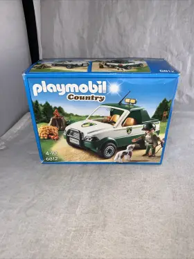 Playmobil 008789068125 Country Forest Pick Up Truck Set 6812 Pre Owned Free Shipping