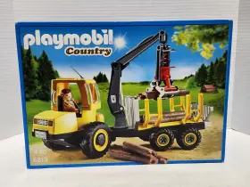 Playmobil 008789068132 6813 Country Timber Transporter Logging W Crane New 2015 Rare