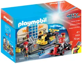 Playmobil 008789068699 City Action Go-kart Garage Set #6869