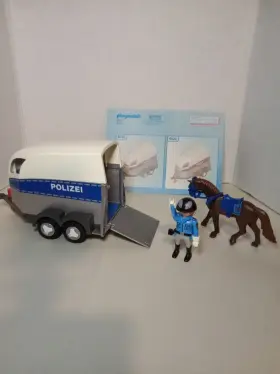 Playmobil 008789069221 City Action Police Horse Trailer Set 6922