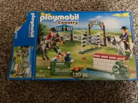 Playmobil 008789069306 6930 Country Horse Show Jumping Playset With Original Box