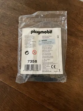 Playmobil 008789073587 Train 7358 - 12 Track Connectors New Factory Sealed Bag