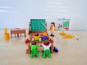 7486 Playmobil 008789077219 City Life Classroom Playset