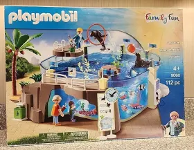 Playmobil 008789090607 Aquarium Playset 9060 Mostly Complete