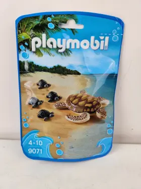 Playmobil 008789090713 9071 Turtles Family Marine Animals Sea Turtle And Little Ones New 2016