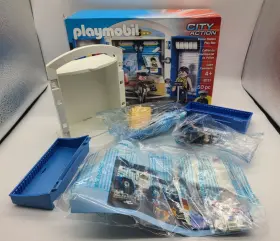 Playmobil 008789091116 City Action Police Station Play Box Open 50pc 9111