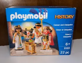Playmobil 008789091697 History Caesar And Cleopatra Set #9169 Age 6 New