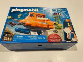 Playmobil 008789092342 9234 U-boat With Submersible Motor Pump - Rare