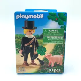 Playmobil 008789092960 New In Box 9296 Chimney Sweep Lucky Pig Clover 10 Piece Set