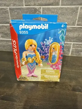 Playmobil 008789093554 9355 Special Plus Mermaid Figure With Mirror Set Playset